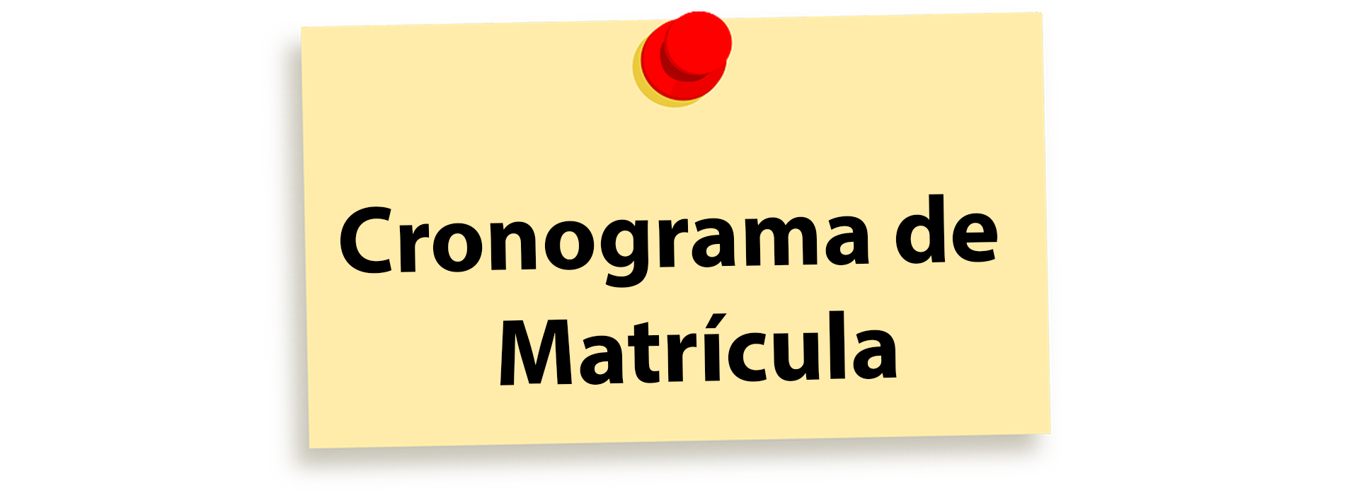 Cronograma de Matrícula